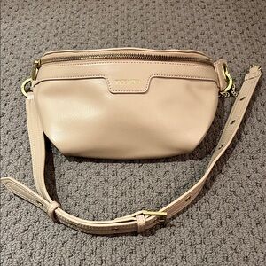 Pixie Mood Taupe Crossbody Bag